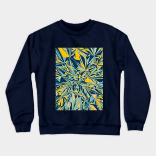 Abstract Geometric Crewneck Sweatshirt